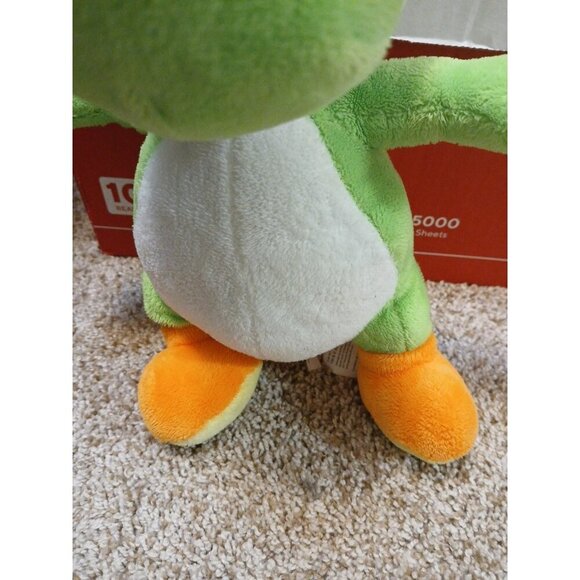Nintendo Super Mario 18" Yoshi Turtle Plush 2020 FROM SMOKE FREE HOME - Picture 3 of 6